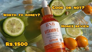 BNB vitamin c serum Honest review  body and body vitamin C serum bnb vitaminc [upl. by Cornel]