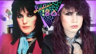 Joan Jett Makeup  Ladies of the 80s  2 [upl. by Strohbehn767]