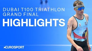 Dubai T100 Grand Final Highlights Van Riel takes title as Brownlee claims first T100 podium 🏆 [upl. by Eniluap]