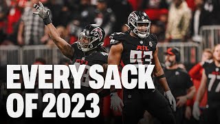 Every sack from the Atlanta Falcons 2023 season  Highlights [upl. by Esimorp]