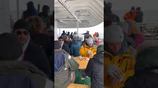 Barbecue on MV Hondius sailing to Antarctica [upl. by Ellevel610]