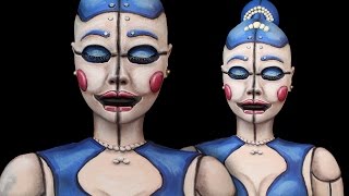 Ballora FNAF Sister Location MakeUp Tutorial  Tutorial Tuesday [upl. by Ardeth]