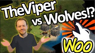 AoE2 Black Forest TheViper vs Wolves amp LB10 [upl. by Eimarej]