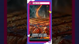 🥩 Juicy Steaks Food Dinner Large Various Eating Various Home Noun [upl. by Meggy]