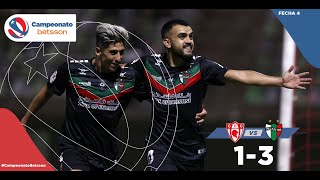 Misael Dávila y Palestino celebraron ante Deportes Copiapó [upl. by Manwell]