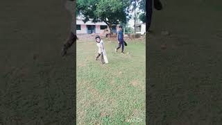 Little girl batting cricket [upl. by Aiksa]