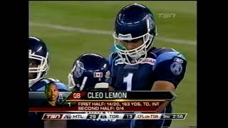 CFL 2011 MONTREAL ALOUETTES AT TORONTO ARGONAUTS [upl. by Hickey]