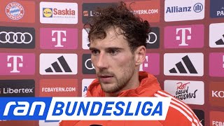 Goretzka reagiert gereizt auf DFBFrage [upl. by Reginauld]