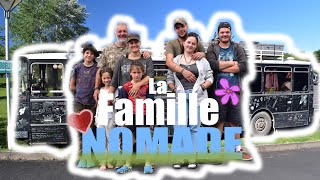 FAMILLE NOMADE  Une vie simple 👍👍👍 [upl. by Yelnikcm]