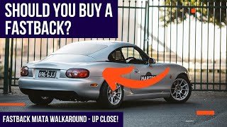 MiataMX5 Fastback Walkaround [upl. by Anaerb110]