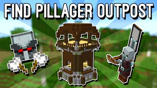 How to Find a Pillager Outpost in Minecraft All Versions [upl. by Annabela]