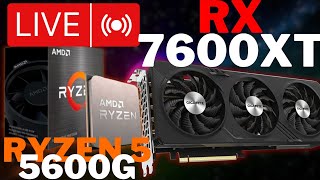 RYZEN 5 5500 com RTX 4060  Testes em LIVE com Dicas  Testes AO VIVO [upl. by Searcy630]