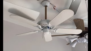 42quot Harbor Breeze Contempo Ceiling Fan  New Bearings No Light Kit [upl. by Hitt869]