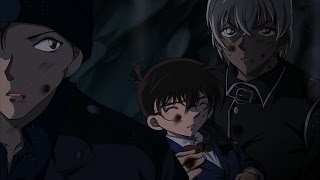 المحقق كونان مقطع حزين موت اكاي شويتشي Detective Conan [upl. by Soiritos]