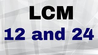 How to find LCM using factor tree LCM for 6 and 8 LCM for 16 and 24 15 and 28 30128 [upl. by Mcclelland45]