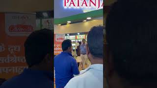 In food exhibition india worldfoodindia trending bharatmandapam patanjali store foodlover [upl. by Llenna]