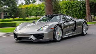 Porsche 918 Spyder Weissach Package Hybrid Supercar  Collecting Cars [upl. by Nahk]