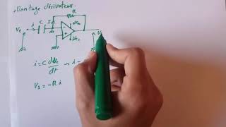 8 AMPLIFICATEUR OPÉRATIONNEL dérivateur العربية [upl. by Aner]