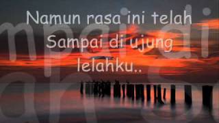 dmasiv  cinta sampai di sini with lyrics [upl. by Einniw]