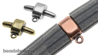 How to use the Charm Holder Connector Bar for Regaliz® Corduroy Rubber [upl. by Roane405]