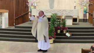 Homily by Fr Mike  Gospel by Deacon Ed  04282024  10 am Sunday Mass  Fifth Sunday of Easter [upl. by Ettesus]