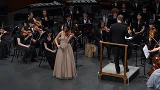 Nancy Liu  H Wieniawski Violin Concerto No 2 in D Minor Op 22 [upl. by Lida]