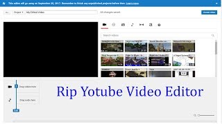 Rip Youtube Video Editor [upl. by Wilkison]