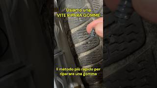 metodo sicuro e veloce per riparare una gomma forata con una quotVite Ripara Gommequot [upl. by Dnyletak]