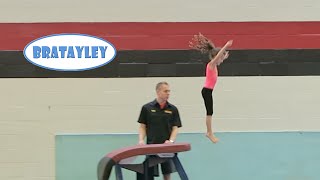 Hayleys 1st Gymnastics Camp WK 261  Bratayley [upl. by Ysirhc]