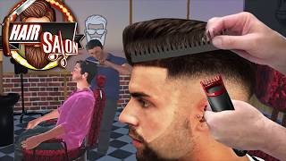 Barber Shop Hair Salon Cut Hair Cutting Games 3D [upl. by Ajroj752]