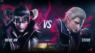 Hafeez Devil Jin VS Dani Steve Tekken 8 Pakistan [upl. by Idzik929]