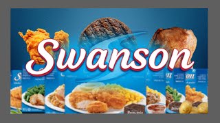 Eating Swanson Frozen TV Dinner Meals [upl. by Nede]