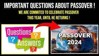 Passover Question Answers  Almas Jacob [upl. by Hawker14]