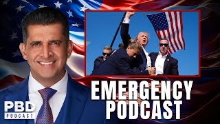 Emergency Podcast Trump Assassination Attempt  PBD Podcast Ep437 [upl. by Solotsopa973]