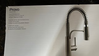 Install within 10min how to install costco kohler kitchen faucet [upl. by Daveta]