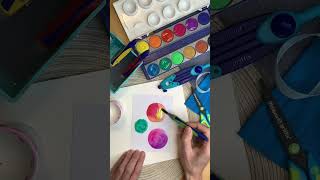 DIY Weihnachtskarte selber gestalten  kinderleicht mit Aquarellefekte kartenbasteln [upl. by Sawyere]