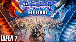 First Week of EU Tour With DragonForce 2024 [upl. by Polish]