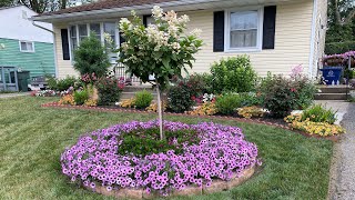 Front yard garden tour🌺🌸🌼🌻🐝🐞 [upl. by Solita410]