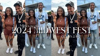 I Met Charleston White at the Midwest fest 🤯  Vlog  GRWM  Mini Vacation [upl. by Kurtzig]