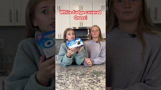 White fudge covered Oreos oreos tastetest christmas shorts￼ [upl. by Graeme544]