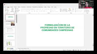 3era sesión Formalización de la Propiedad en Comunidades Campesinas [upl. by Adne]