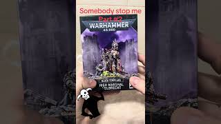 Black Templars High Marshal Helbrecht Unboxing Whats in the Box Orc Marine fypyoutube coffee [upl. by Tadio]