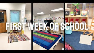 FIRST WEEK OF SCHOOL Kindergarten Teacher [upl. by Ricarda]