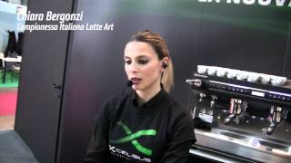 Chiara Bergonzi a Tirreno CT  Latte Art Show Rancilio Group [upl. by Ilera]