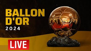 Ballon dOr 2024 Award Winner Live  Ballon dOr Live [upl. by Arimahs201]