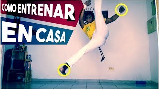 ▶️Capoeira training FOR BEGINNERS  How to train at home🏠 [upl. by Everick]