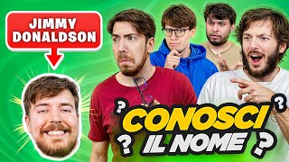 CONOSCI IL NOME REALE Indovina il personaggio  iNoob Quiz Show [upl. by Aserahs]