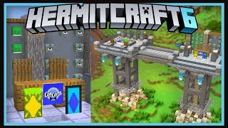 Hermitcraft Season 6 ConCorp Civil War Broadcasting Center Minecraft 1132 Ep51 [upl. by O'Hara]