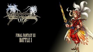 Dissidia 012 OST Final Fantasy III Battle 1 [upl. by Vandyke]