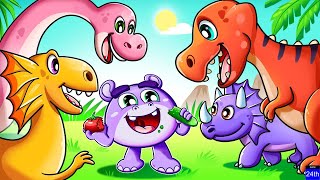 T Rex Dinosaur Song 🦕🦖 Best Kids Songs and Nursery Rhymes  Kids Animation [upl. by Ardnal]